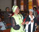 church service in the township