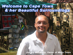 Johnny Maasdorp owner of Meljo Tours